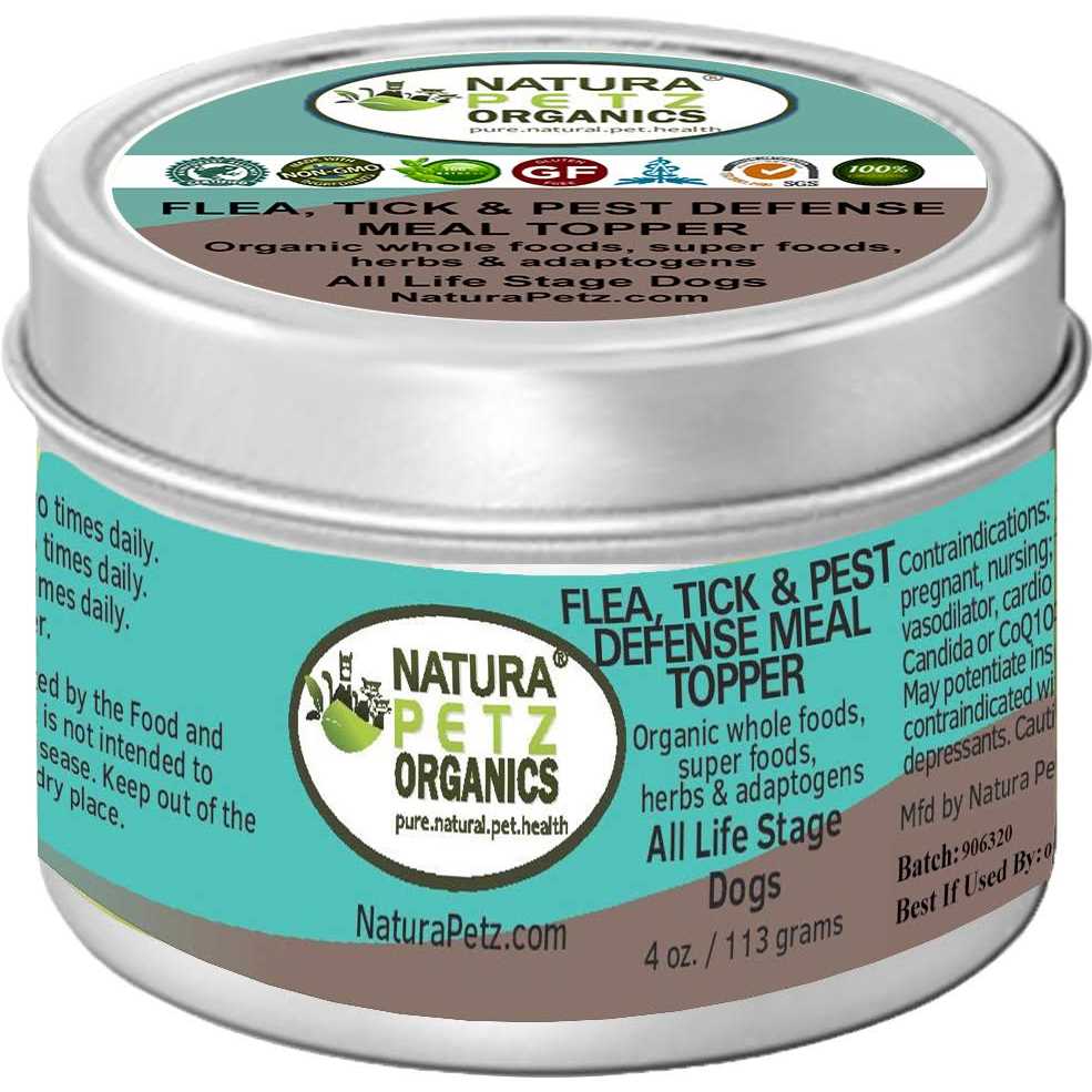 Natura Petz Organics Flea, Tick & Pest Defense Meal Topper*