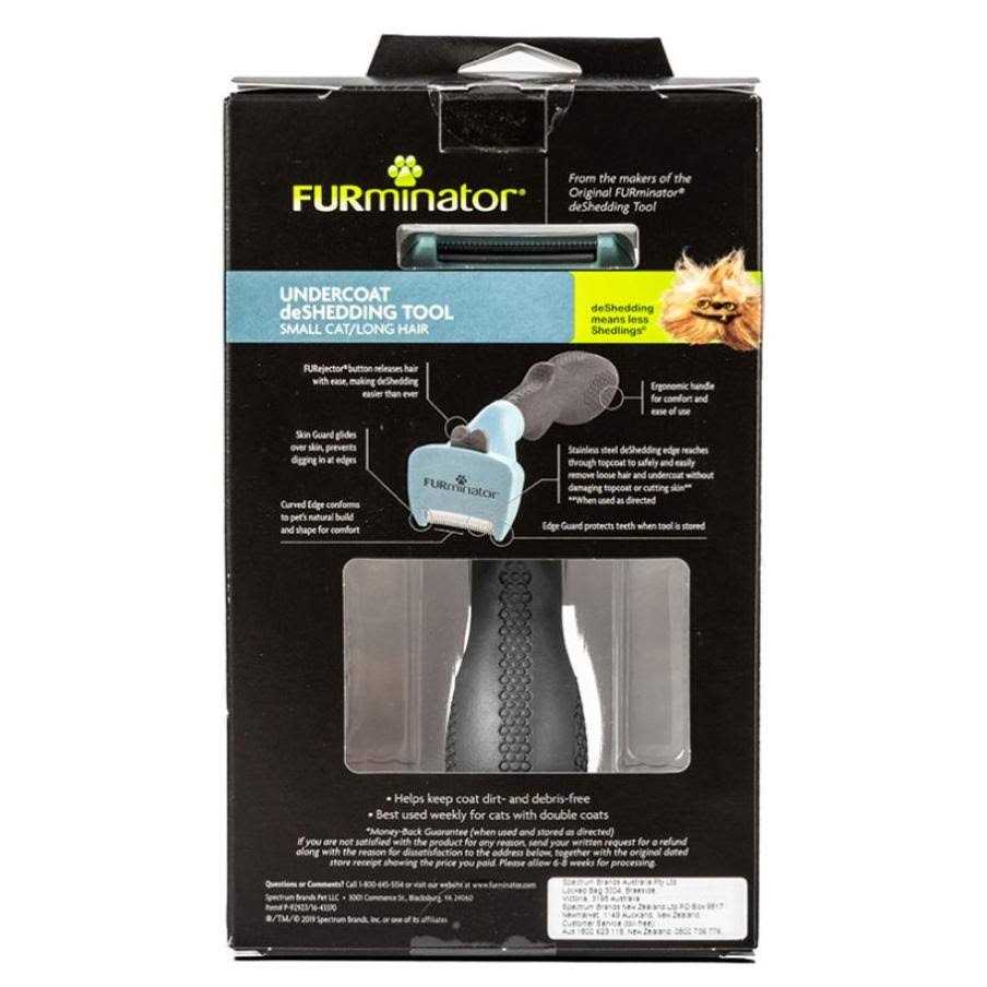 Furminator Large Long Hair Deshedding Tool for Cats