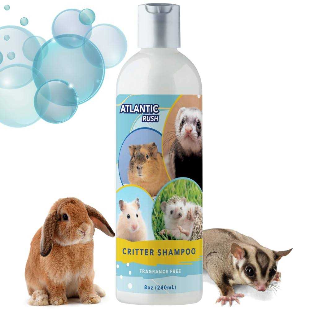 Critter Shampoo for Small Pets 8oz Small Animal Fragrance Free Shampoo