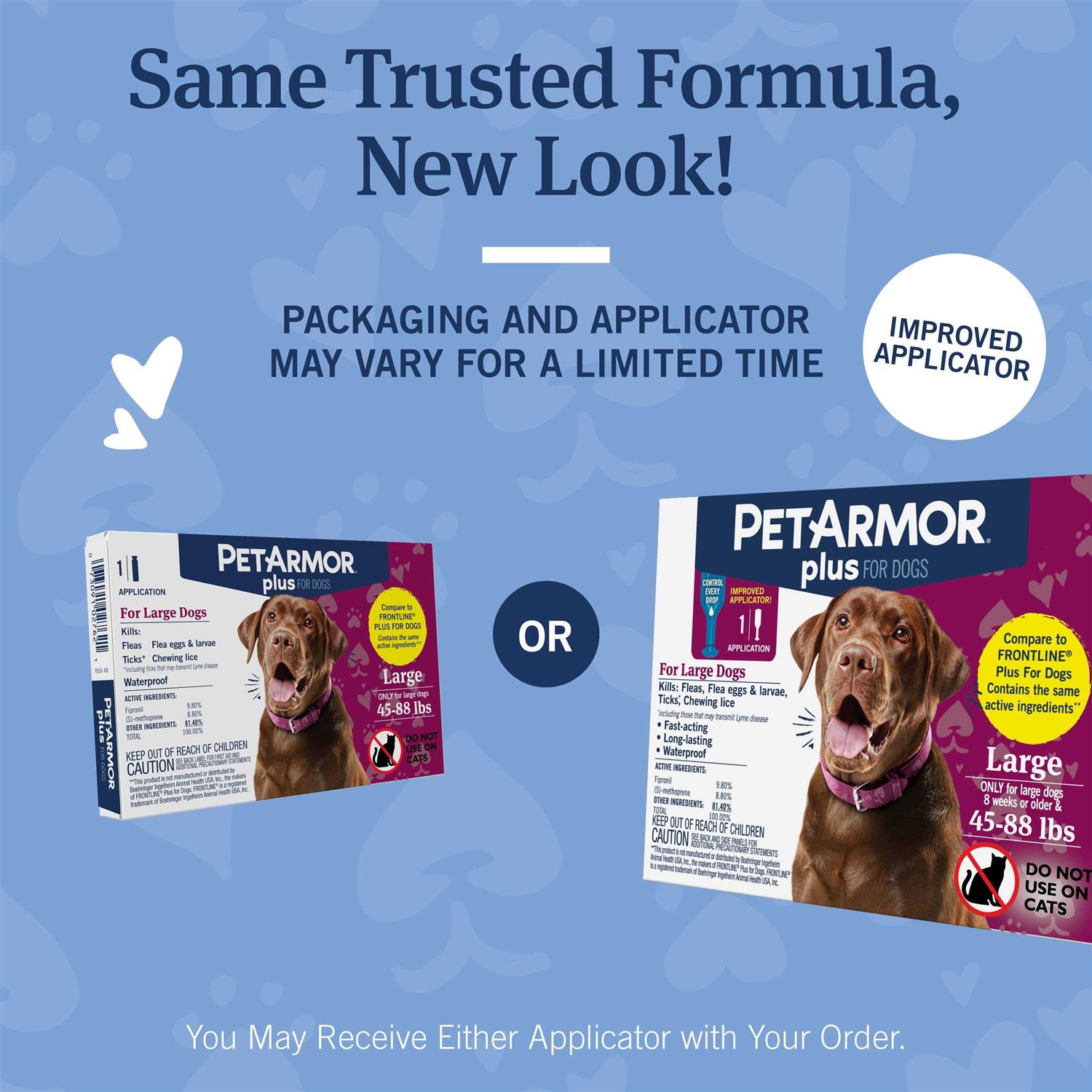 PetArmor Plus Flea and Tick Prevention for Large Dogs