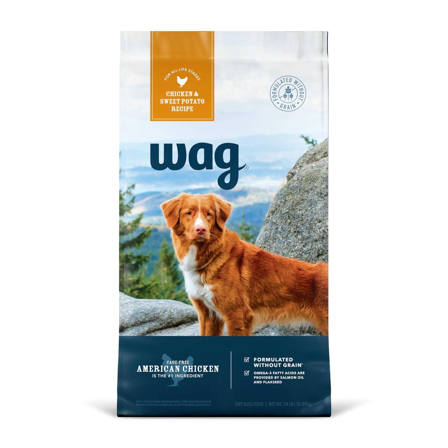 Amazon Brand Wag Dry Dog Food Sweet Potato