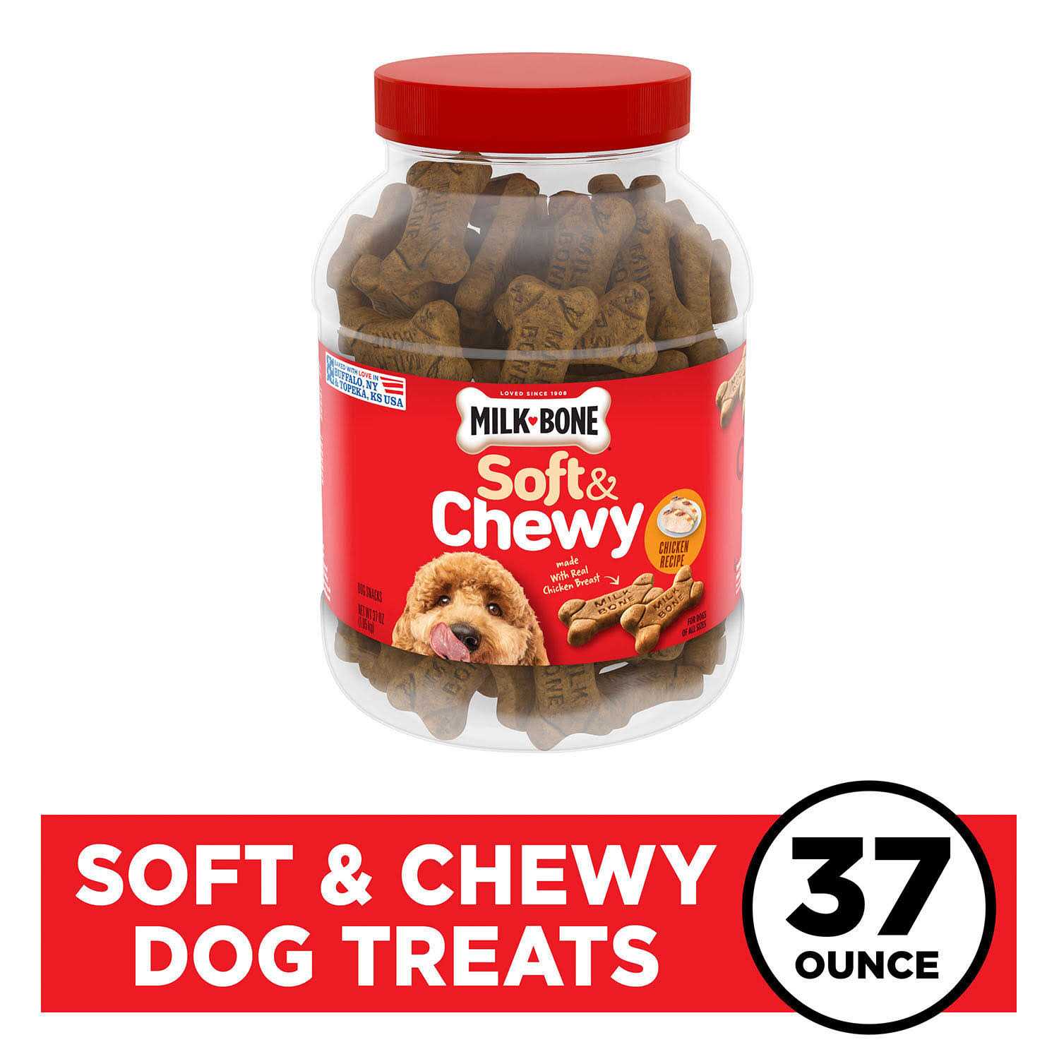 Milk-Bone Soft & Chewy Dog Treats Chicken
