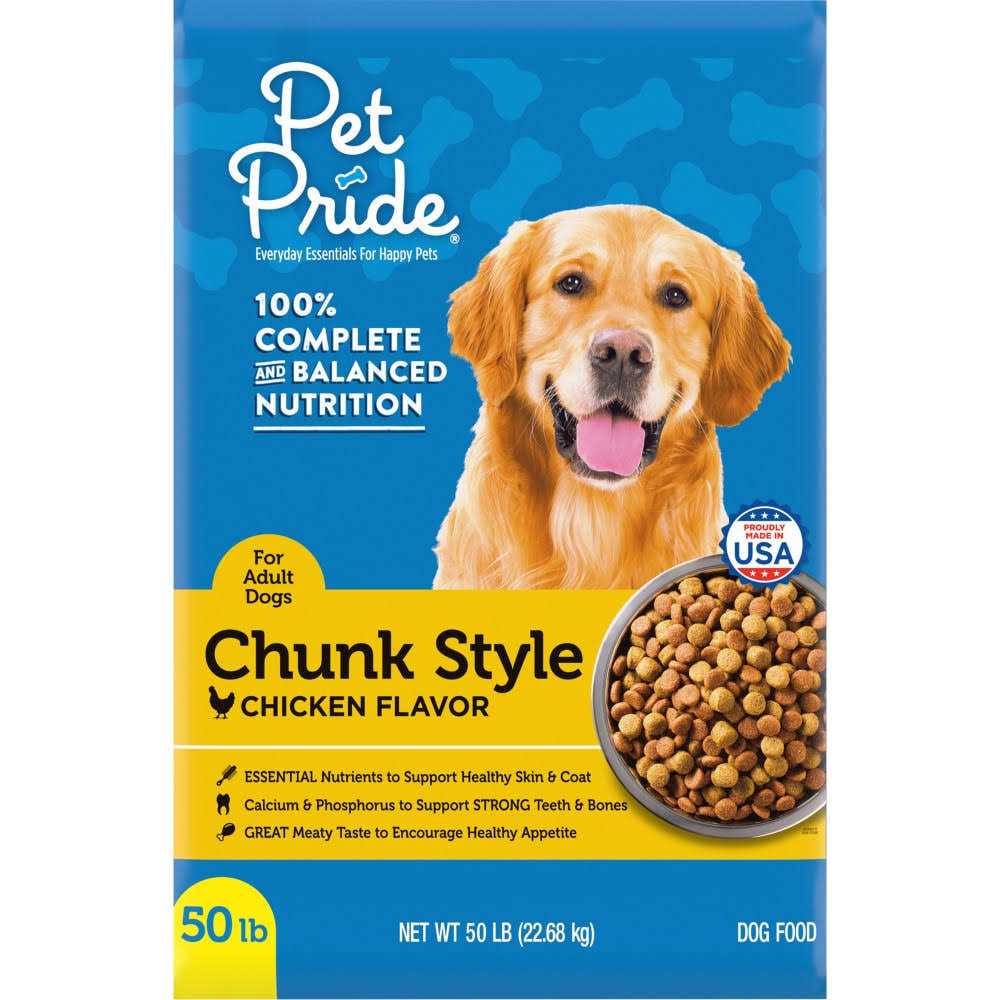 Pet Pride Chunk Style Dry Dog Food