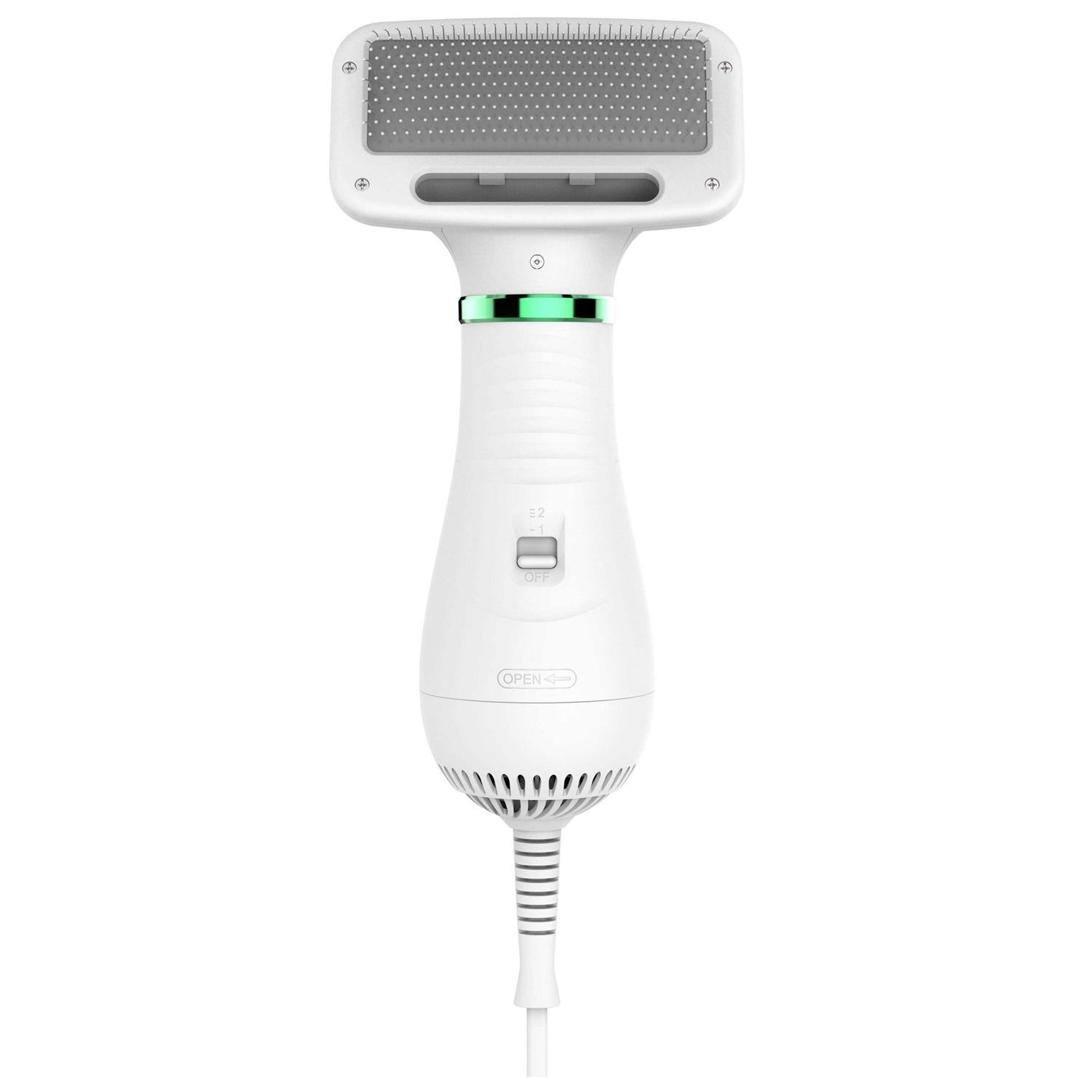 Pet Life Aero-Groom 2-in-1 Electronic Pet Dryer and Pin Brush