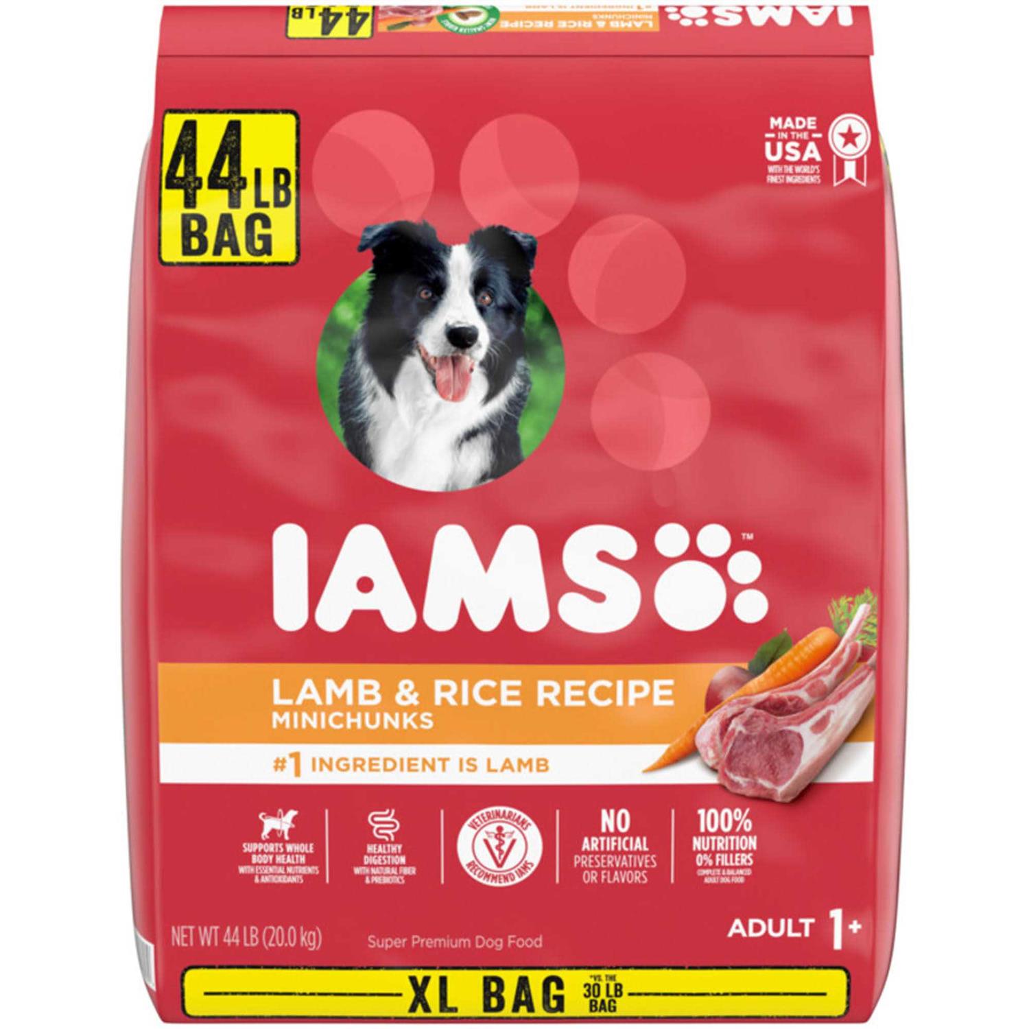 Iams Proactive Health Adult Dry Dog Food Lamb Rice
