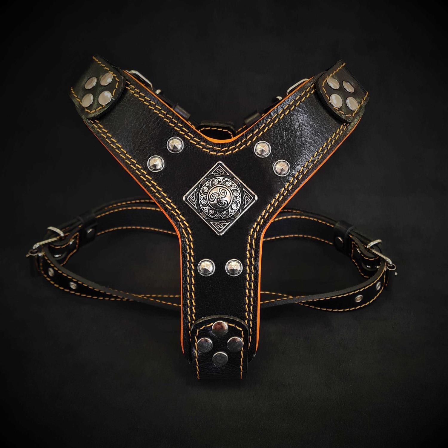 Bestia EROS Dog Leather Harness