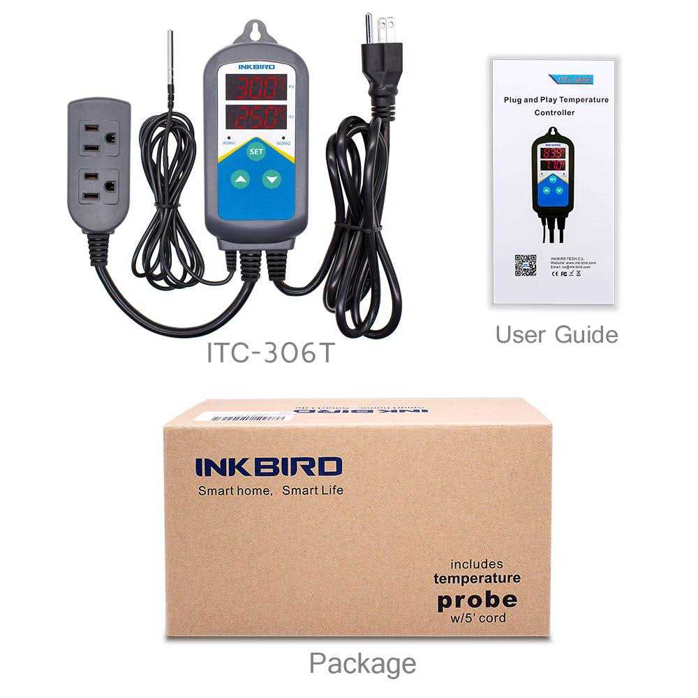 Inkbird Heating Thermostat Temperature Controller ITC-306T