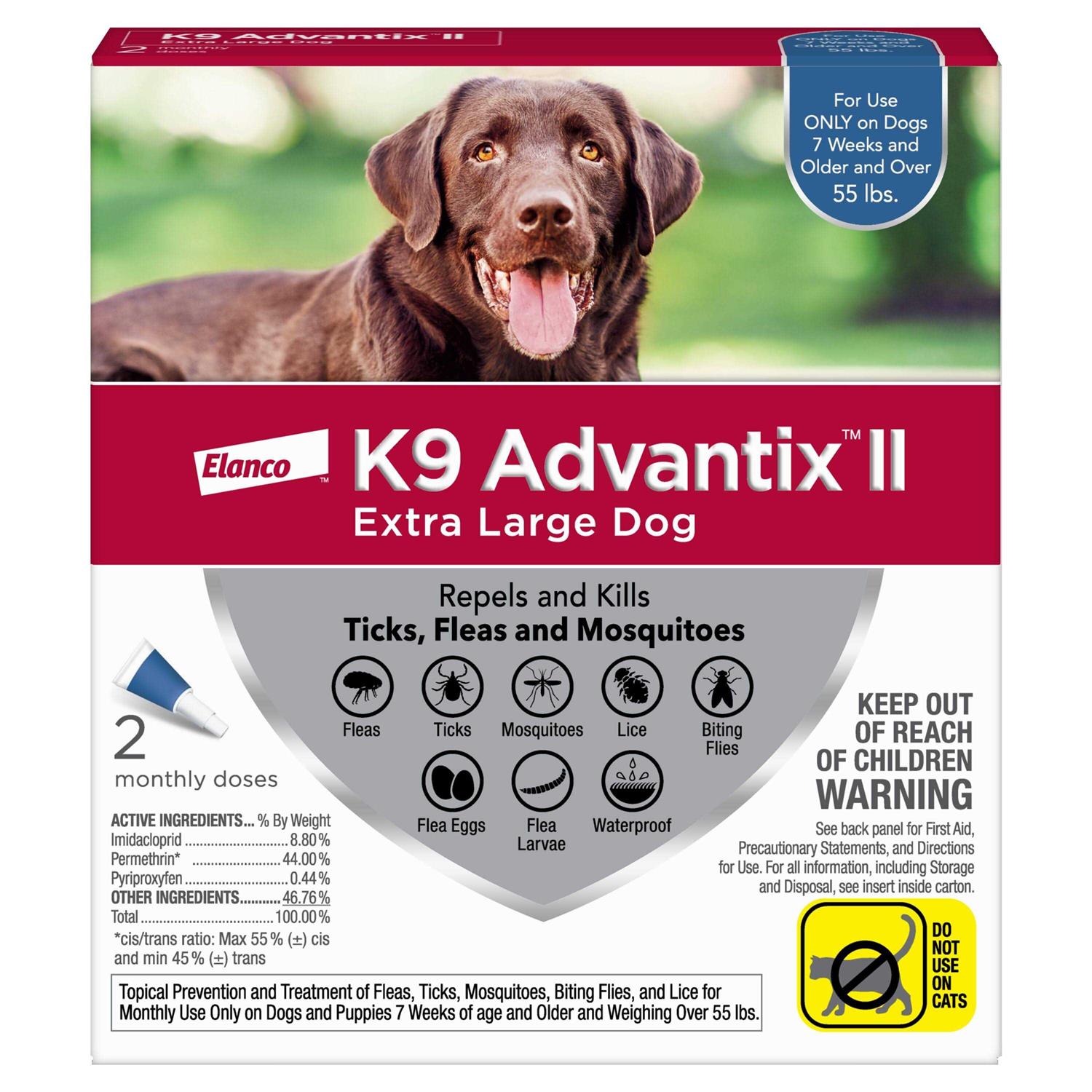 Bayer K9 Advantix II for Extra Large Dogs