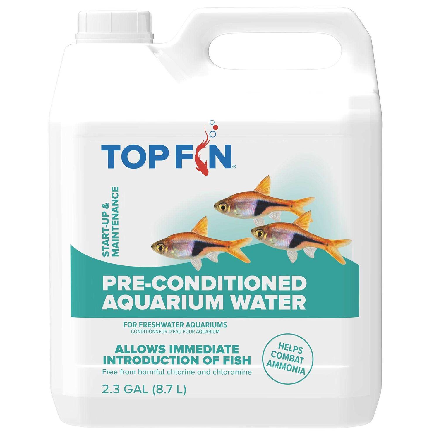 Top Fin Pre-Conditioned Aquarium Tank Water