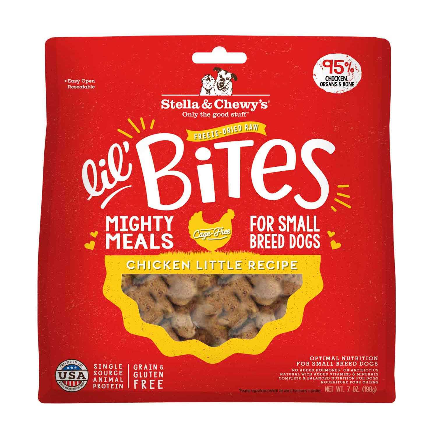 Stella & Chewy’s Dog Freeze Dried Food Lil Bites Itty Bitty Beef
