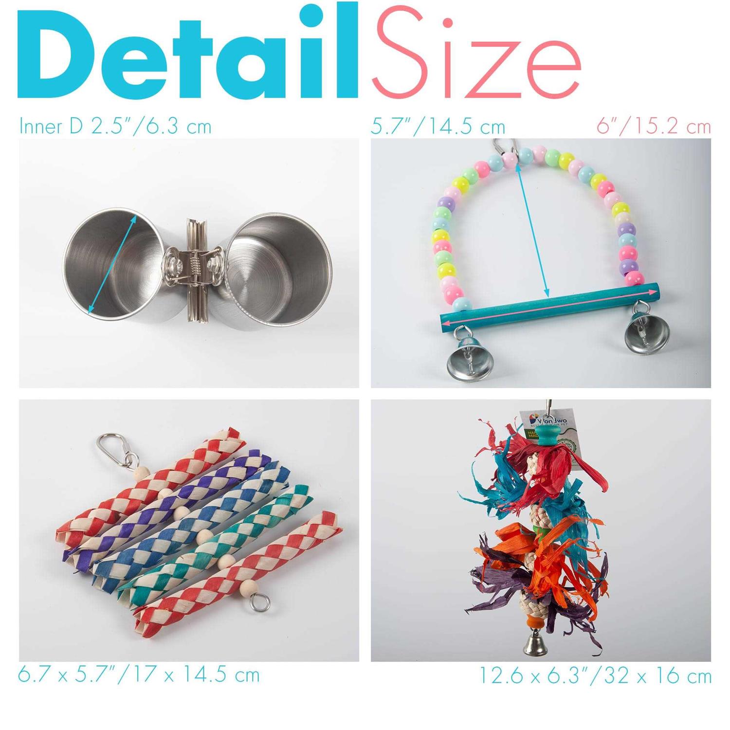 Parrot Playground Large 4 Layers Small Bird Playground Parakeet Bird Play Stand Bird Gym Parrot playpen Play Parrot Playstand Parrot tree