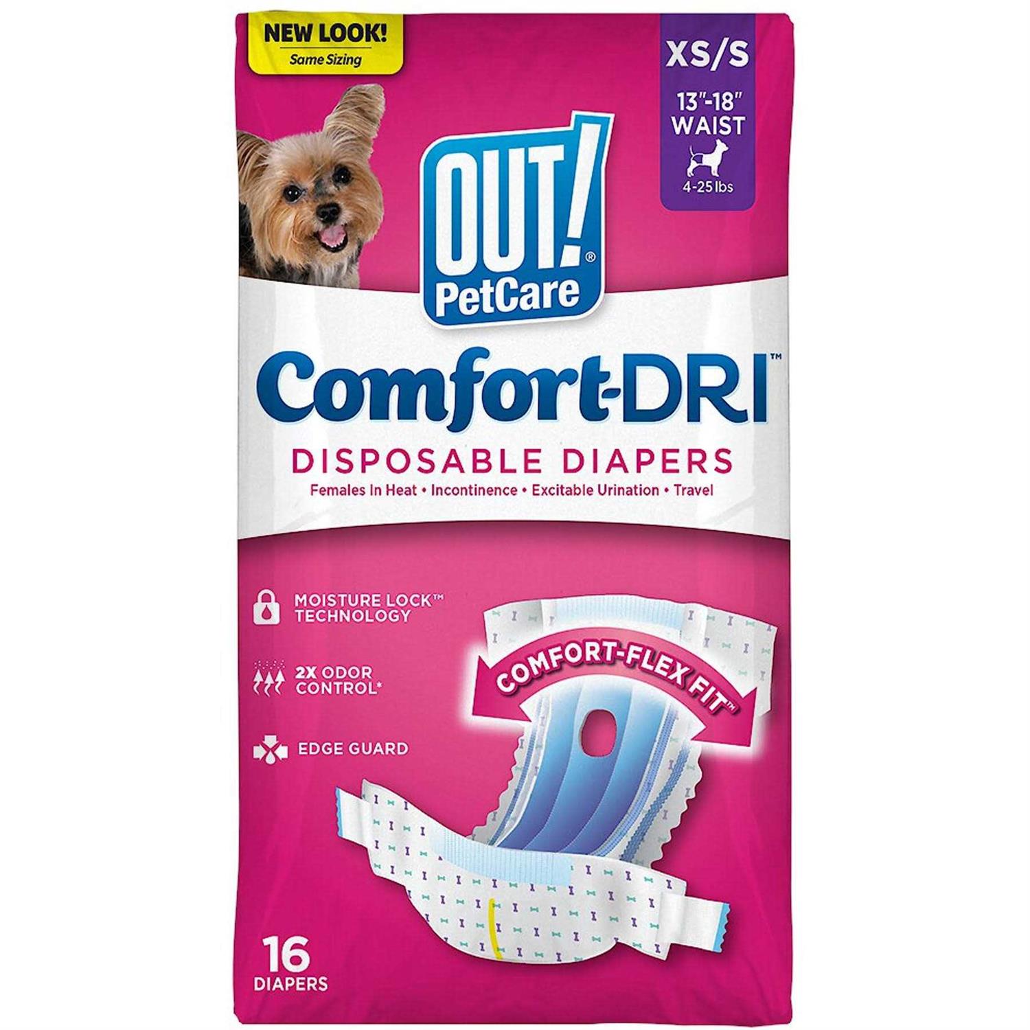 Out! Disposable Female Dog Diapers