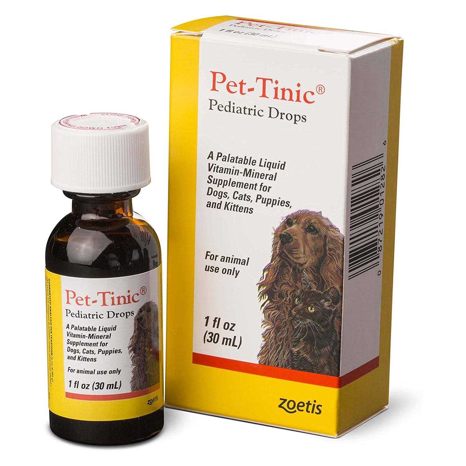Pet-Tinic Pediatric Drops for Dogs