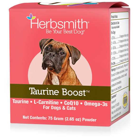 Herbsmith Taurine Boost for Dogs and Cats