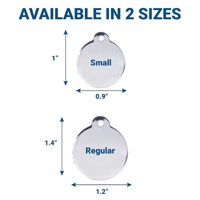 GoTags Stainless Steel Personalized Dog & Cat ID Tag