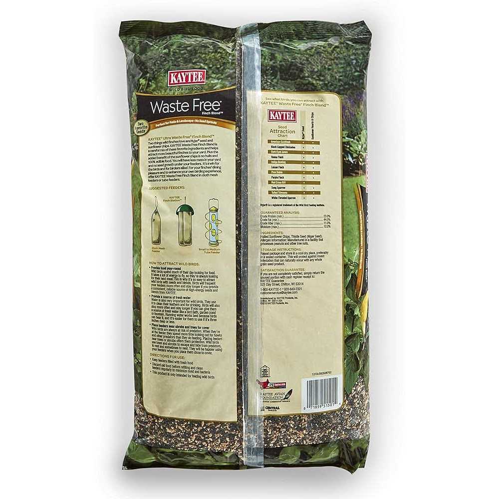 Kaytee Waste Free Finch Bird Seed Blend