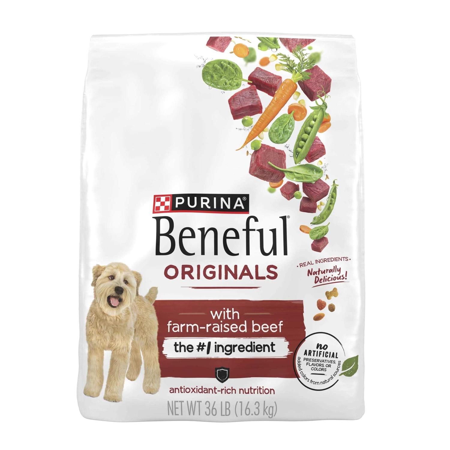 Purina Beneful Originals Dog Food With Farm-Raised Beef