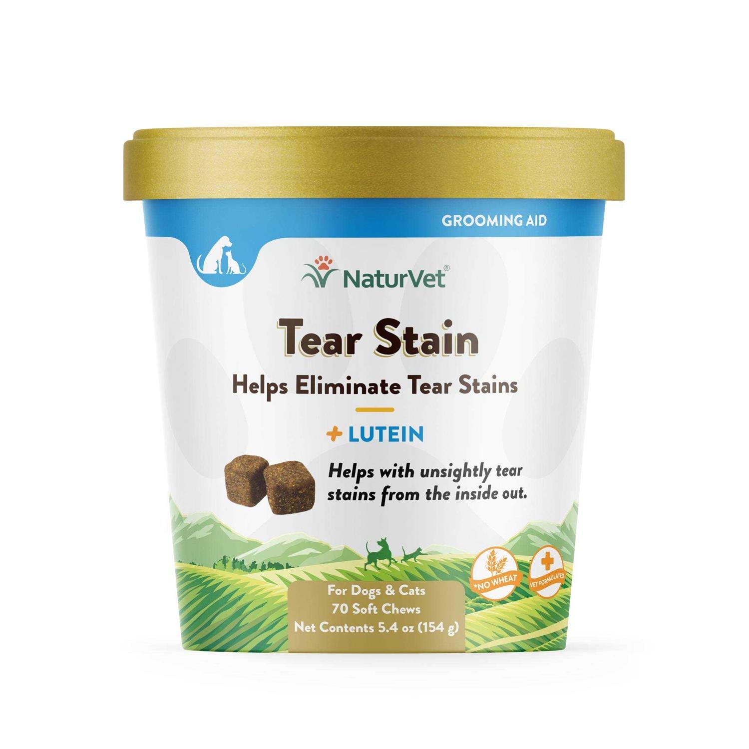 NaturVet Tear Stain Plus Lutein