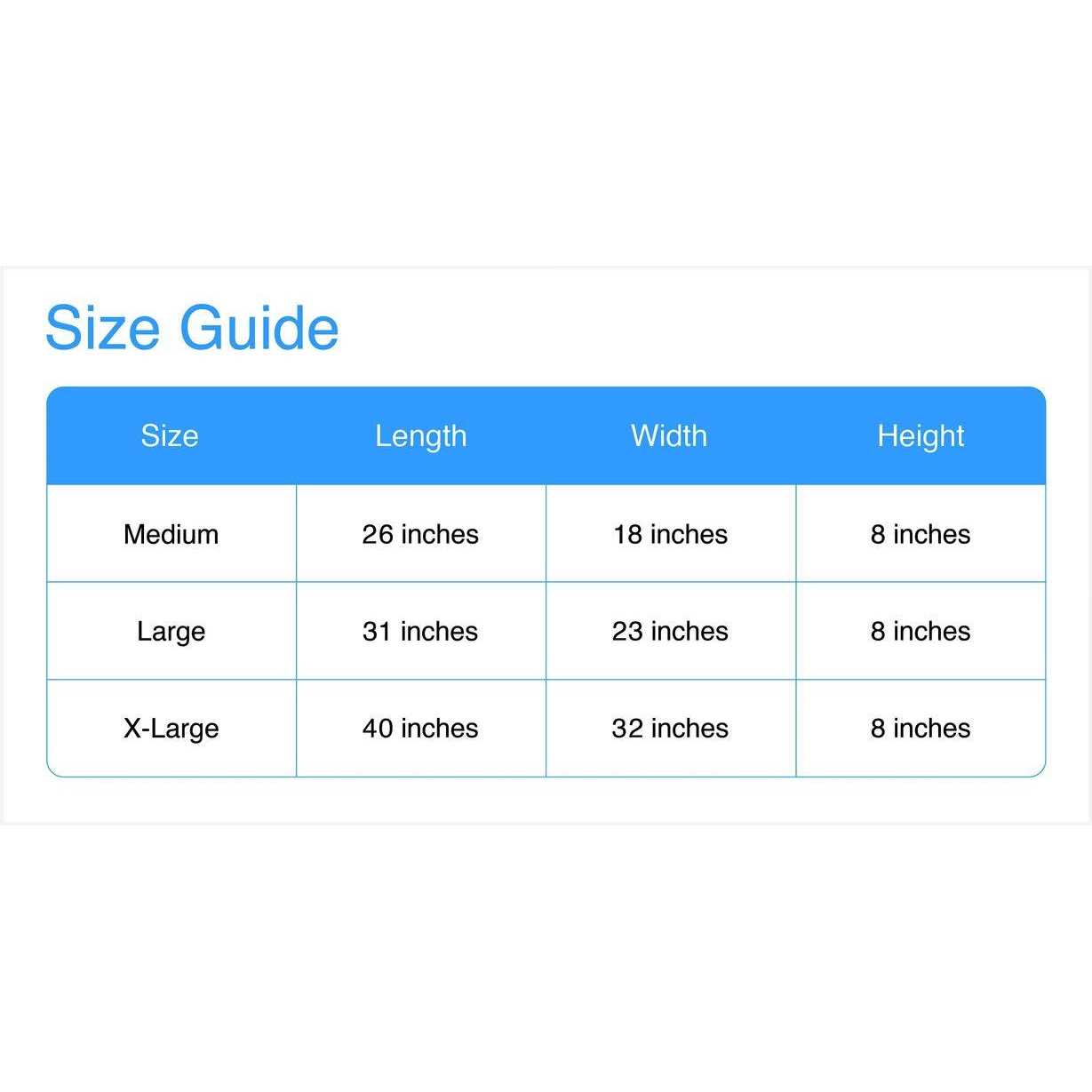 Happycare Textiles Luxury All Sides Faux Leather Rectangle Pet Bed