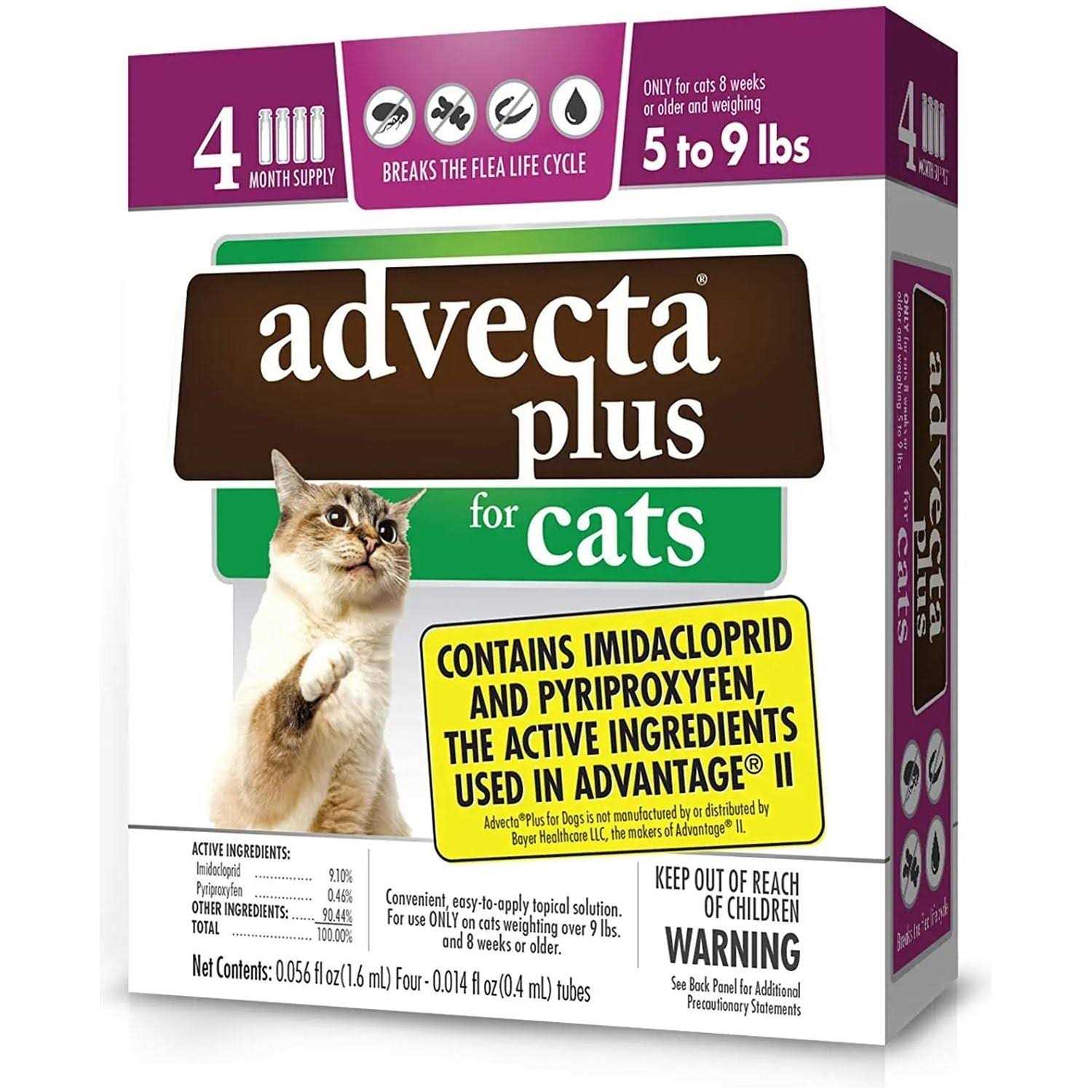 Advecta Plus Flea Protection for Small Cats