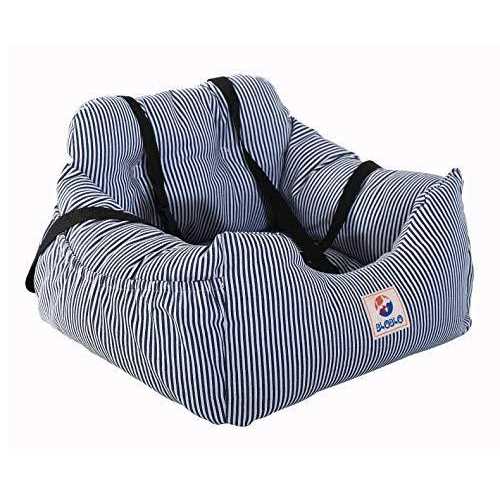 BLOBLO Dog Car Seat Pet Booster Seat Pet Travel Safety Car Seat Dog Bed for Car with Storage Pocket