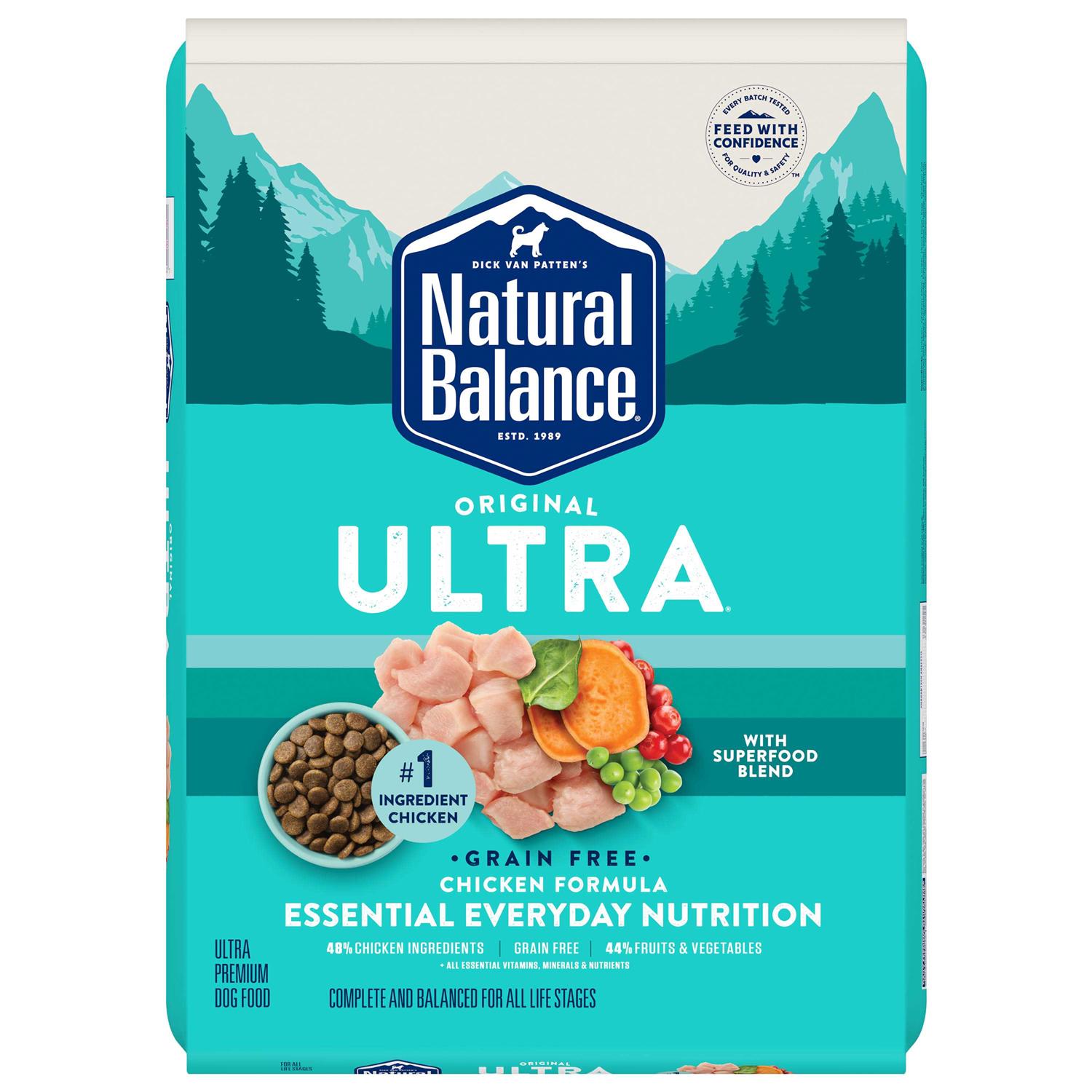 Natural Balance Ultra Dog Food Grain Free