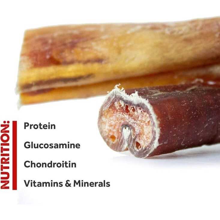 Downtown Pet Supply Bully Sticks For Dogs Thick Rawhide Free Dog Chews