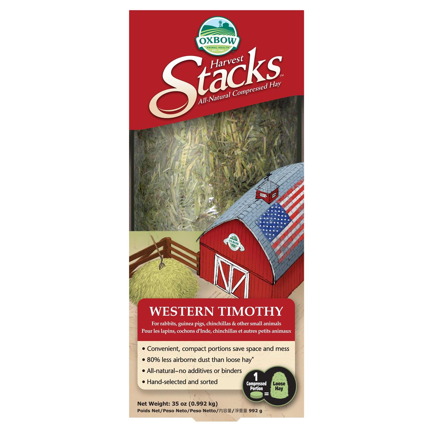 Oxbow Harvest Stacks Western Timothy Hay