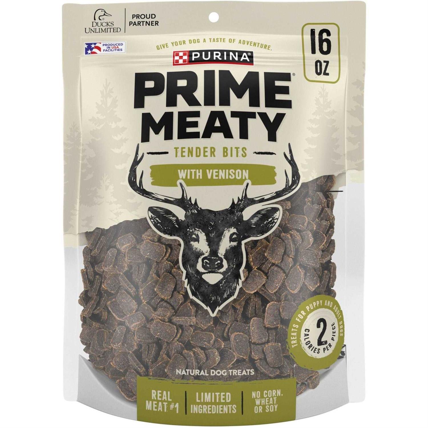 Purina Prime Bits with Wild Venison Natural Dog Treats