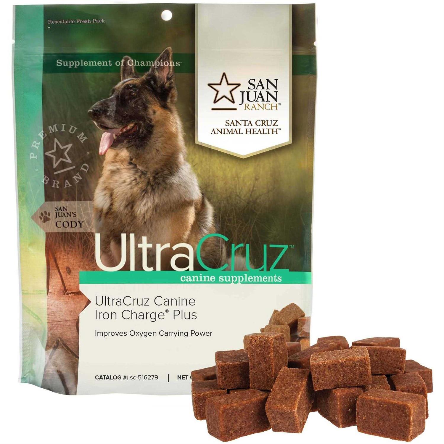 UltraCruz Canine Iron Charge Plus Supplement for Dogs