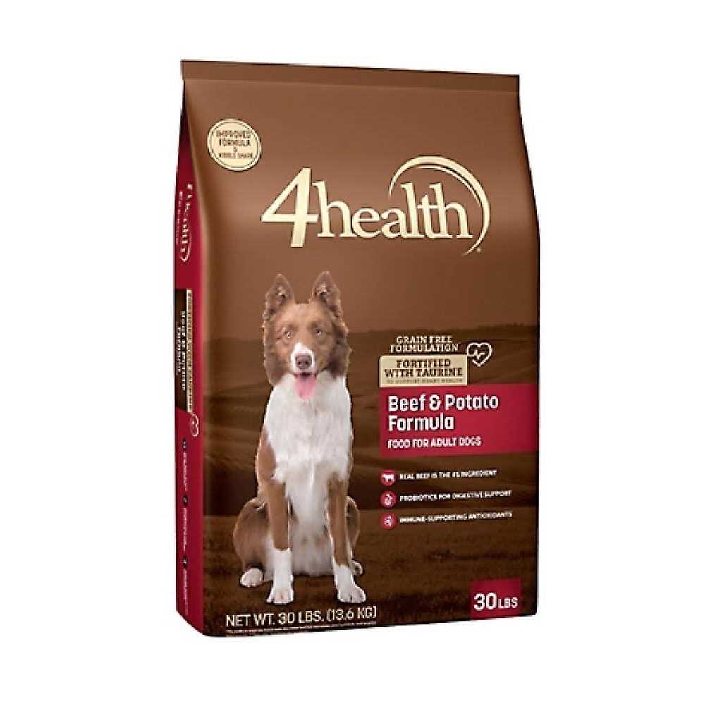 4health Grain Free Formulation Beef and Potato Formula Dry Dog Food