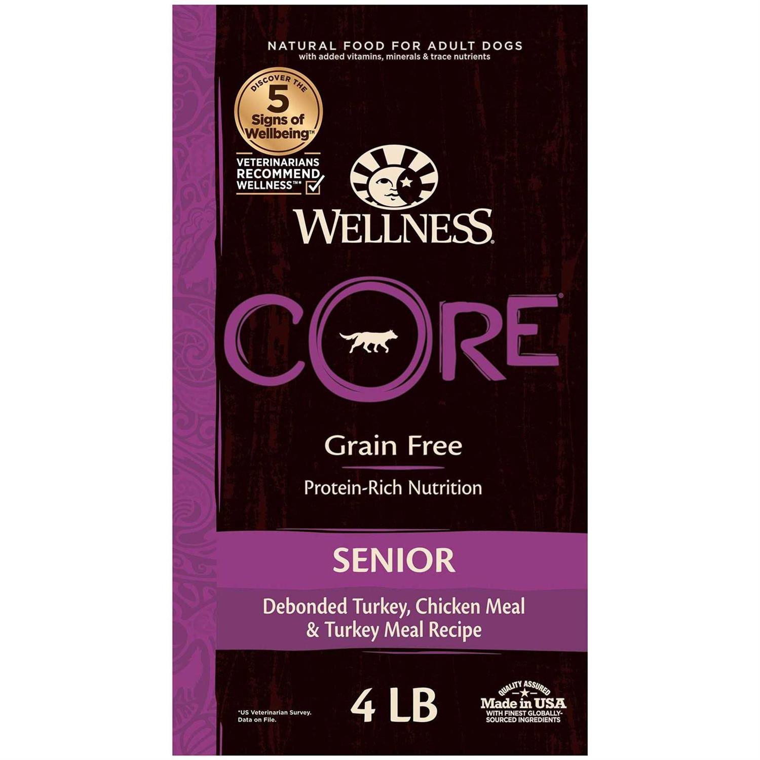 Wellness Core Natural Grain Free Senior Dry Dog Food