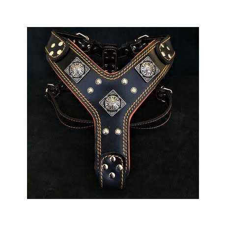 Bestia EROS Dog Leather Harness