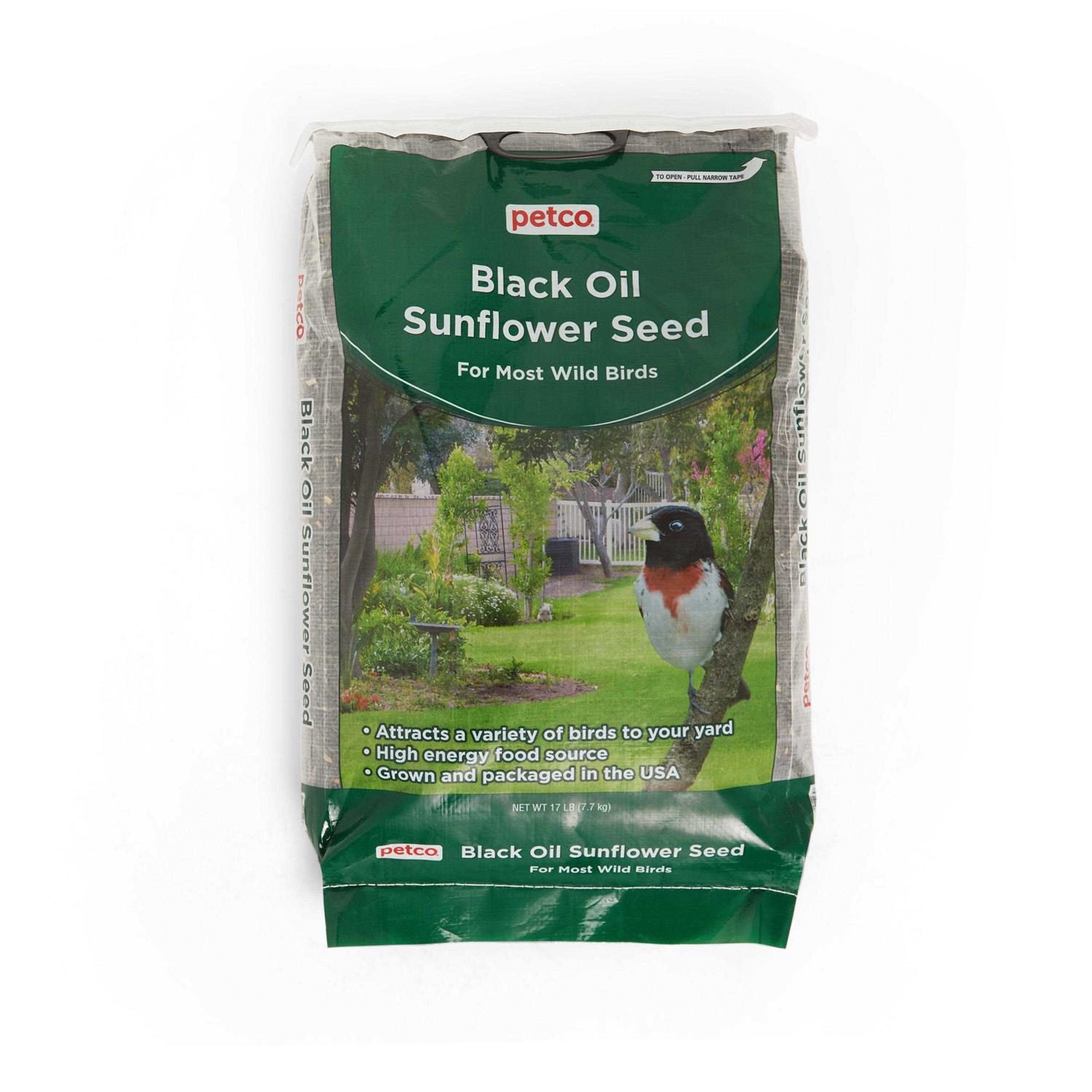 Petco Black Oil Sunflower Seed Wild Bird Food