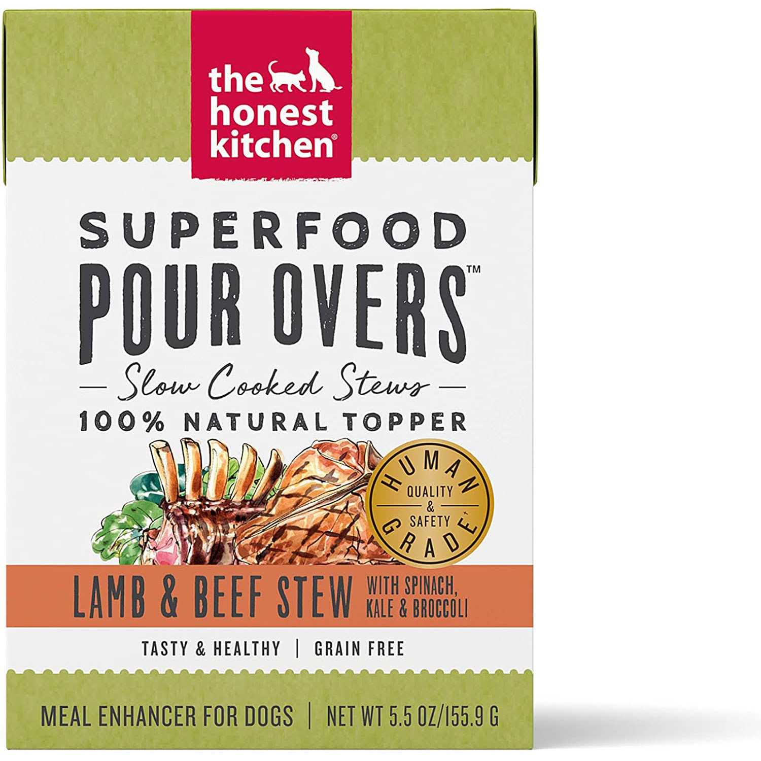 The Honest Kitchen Superfood Pour Overs Lamb/Beef