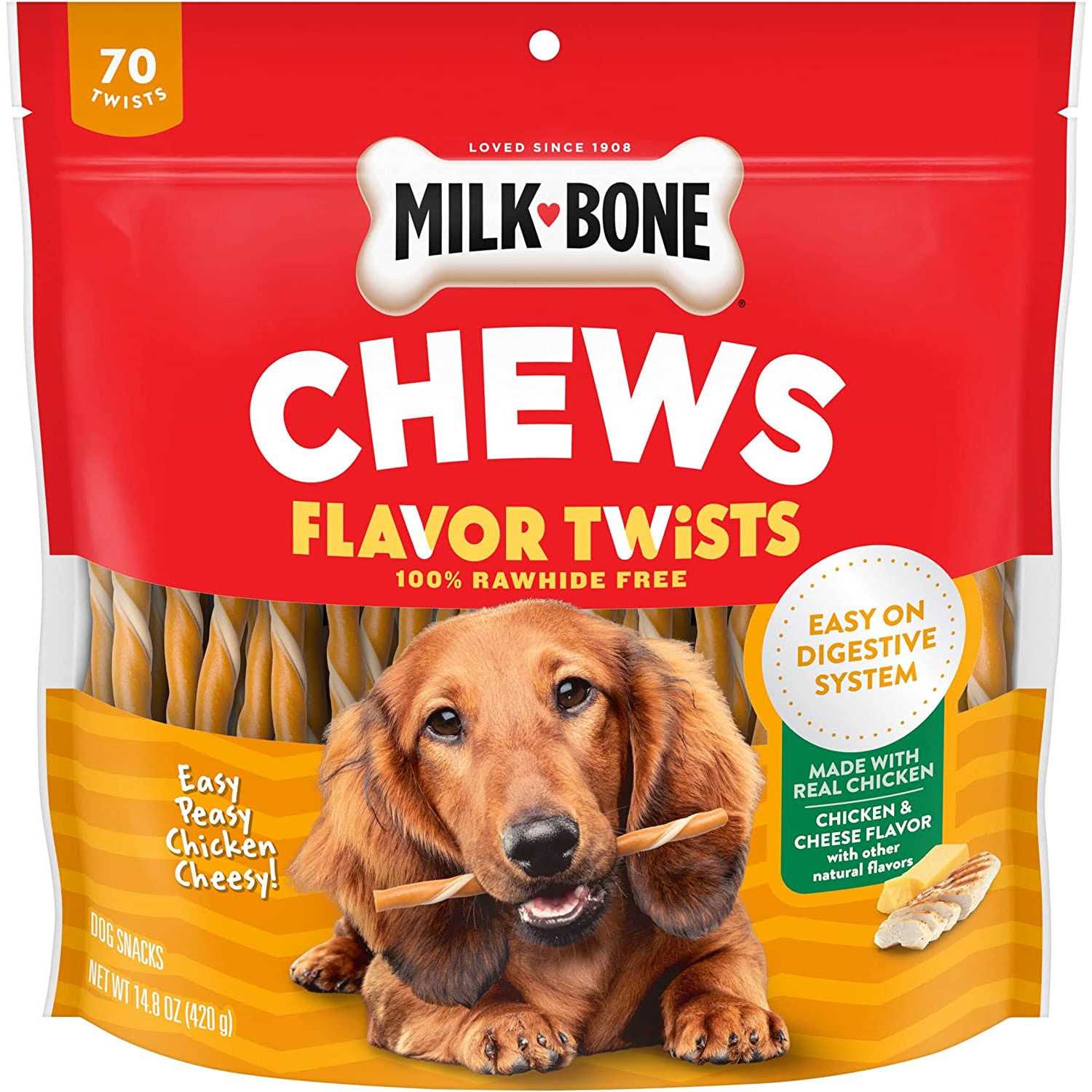 Milk-Bone Easy Peasy Chicken Cheesy Flavor Twists