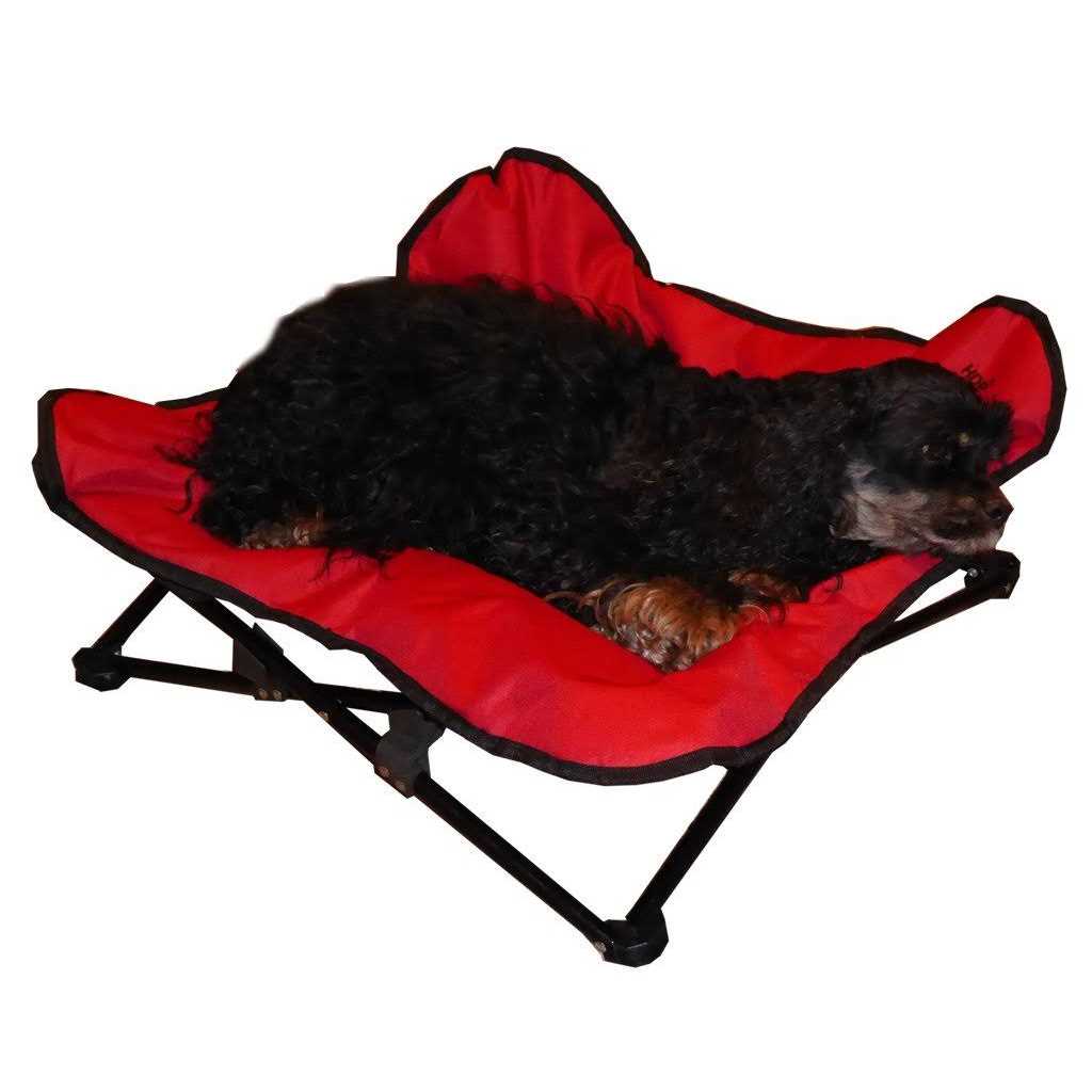HDP Elevated Padded Napper Cot Space Saver Pet Bed