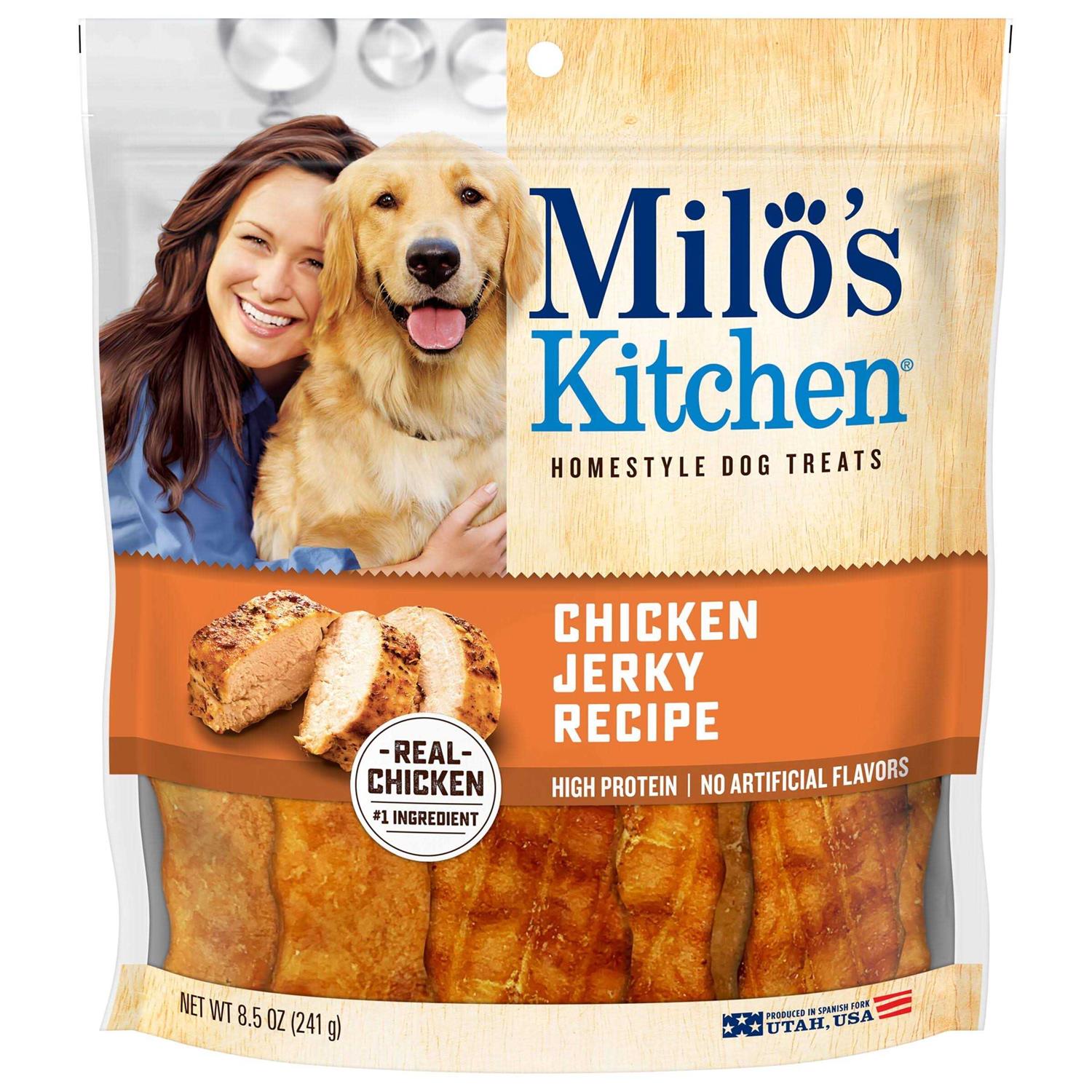 Milo’s Kitchen Chicken Jerky Dog Treats
