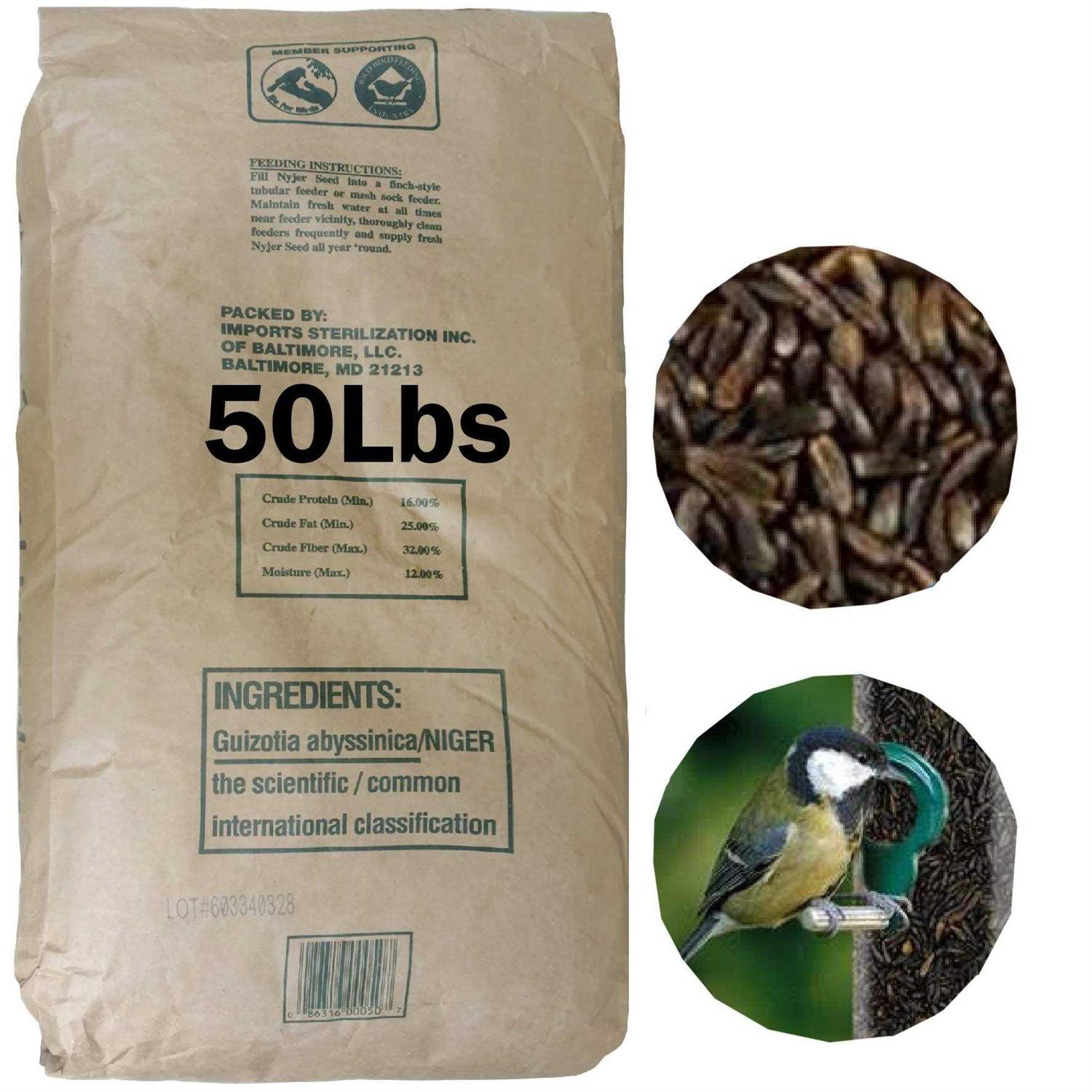 Commodity Marketing Nyjer Seed 50 Pound