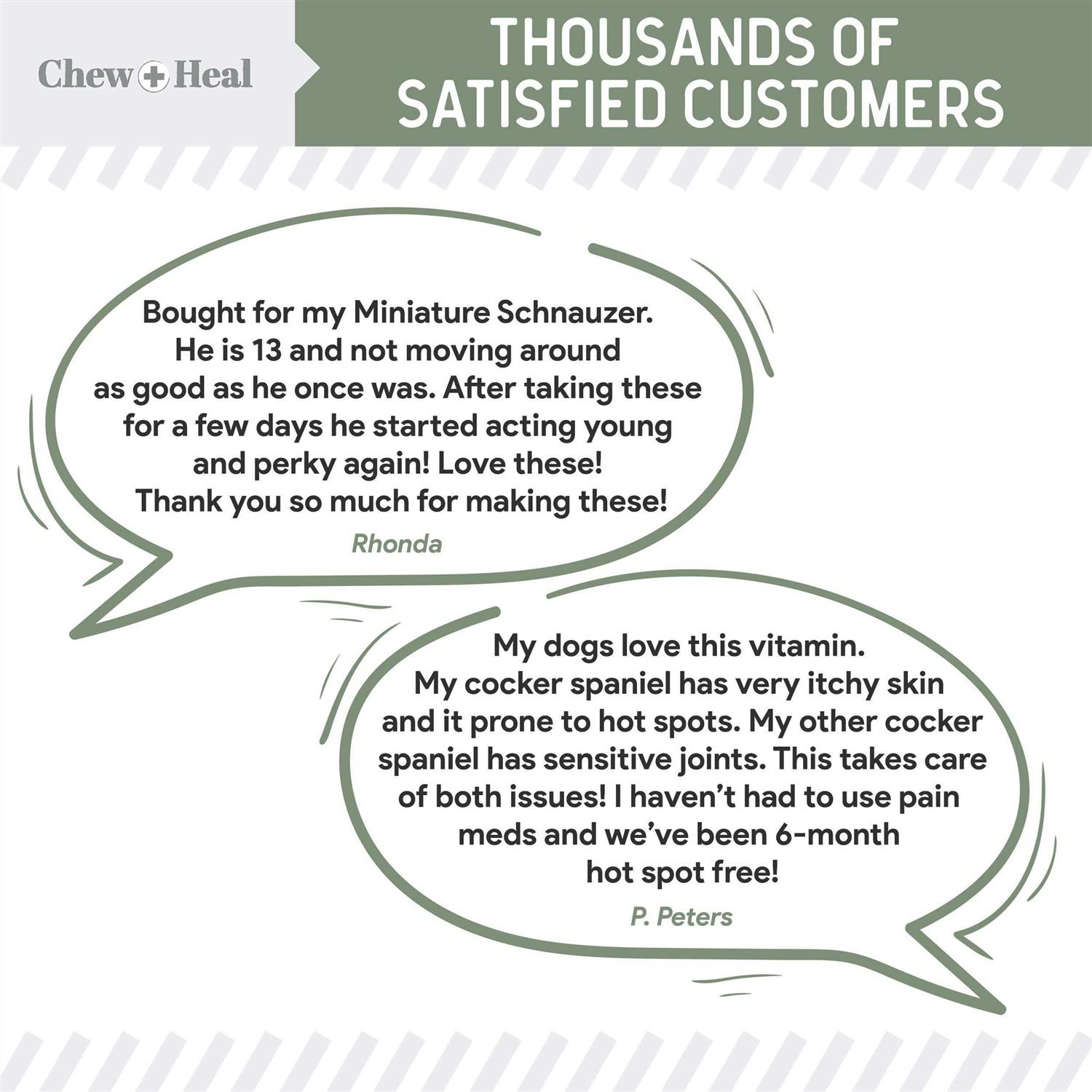 Chew + Heal 4-in-1 Support