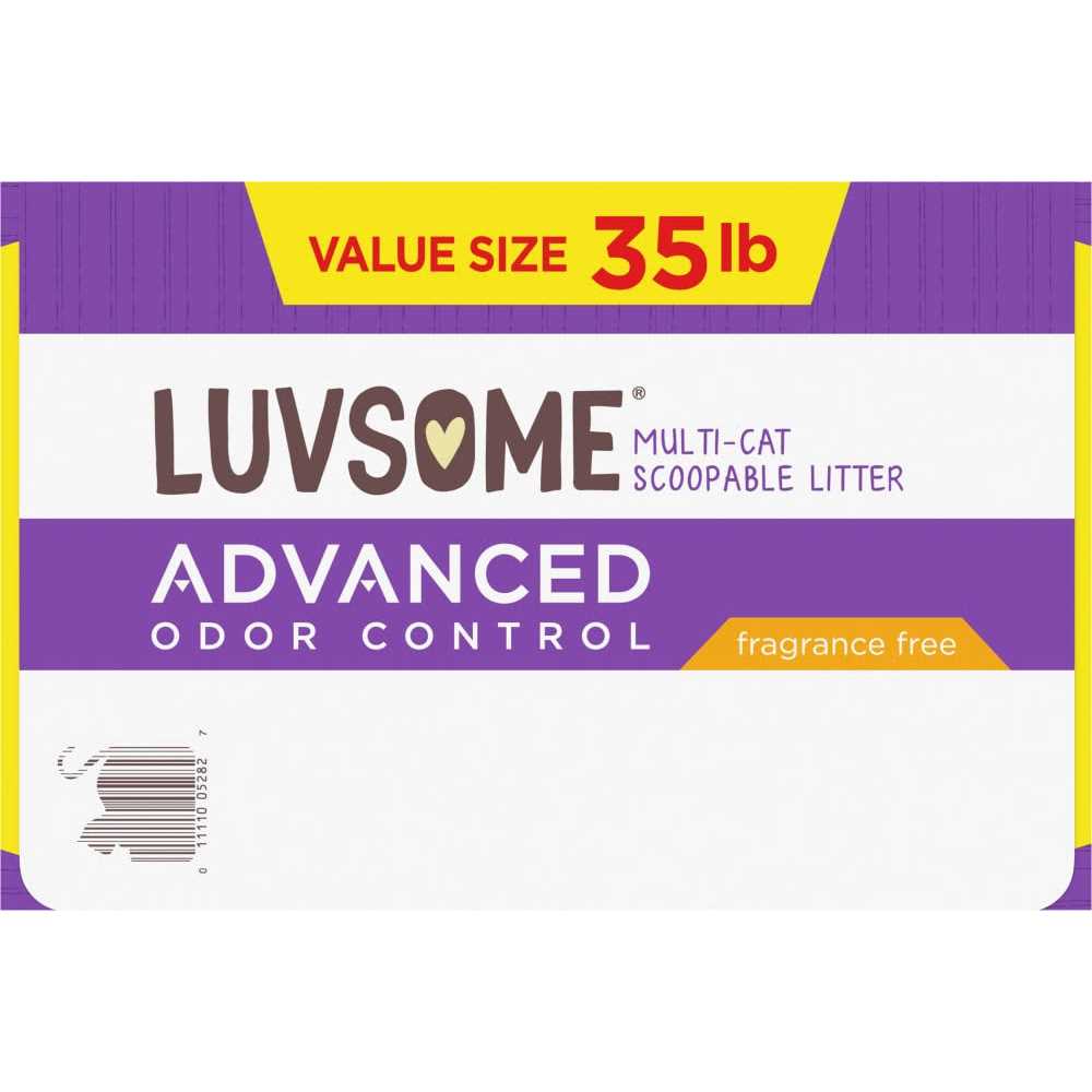 Luvsome Multi-Cat Scoopable Litter