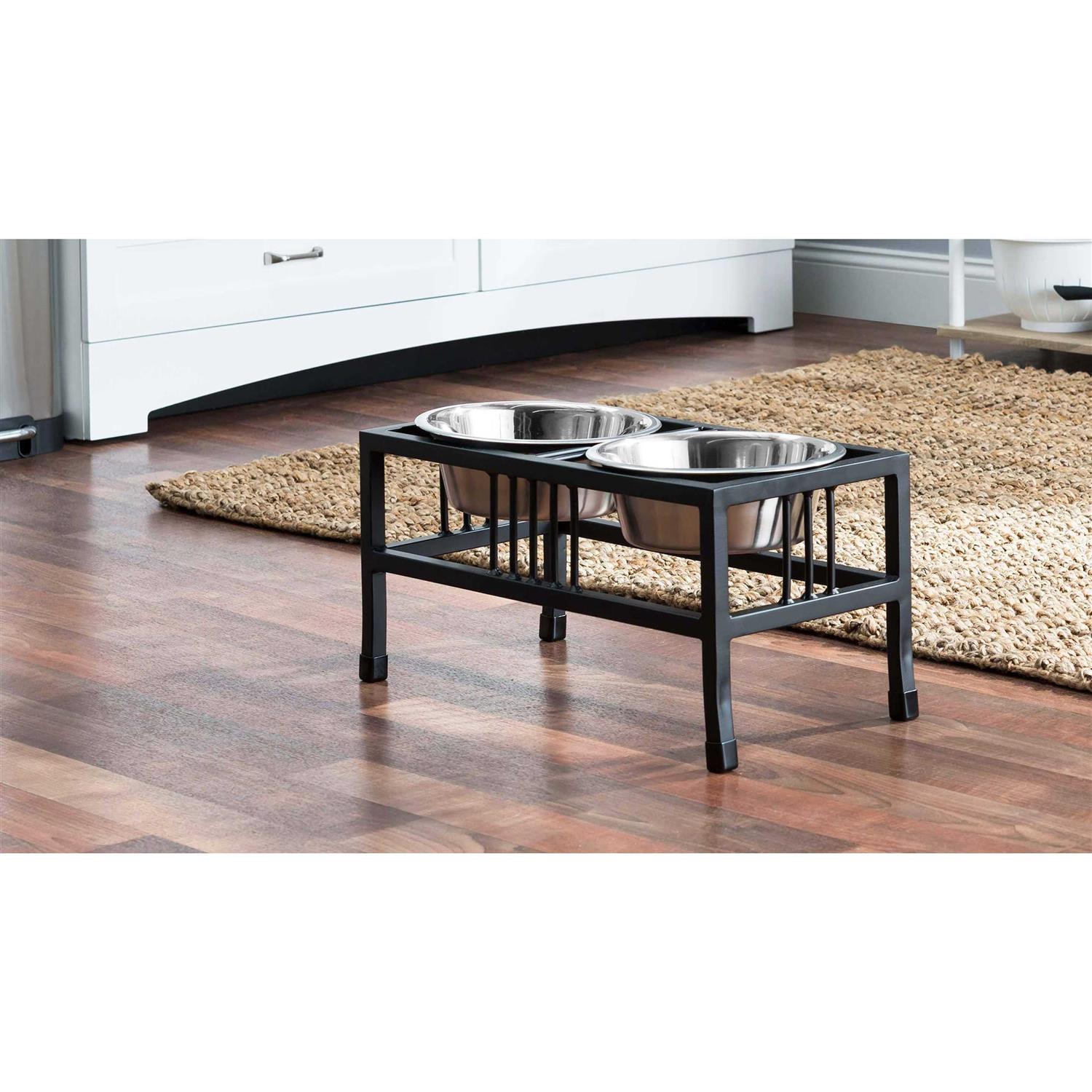 Baron Double Raised Dog Bowl