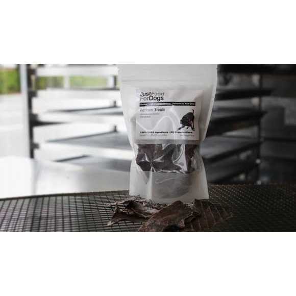 JustFoodForDogs Venison Dehydrated Dog Treats