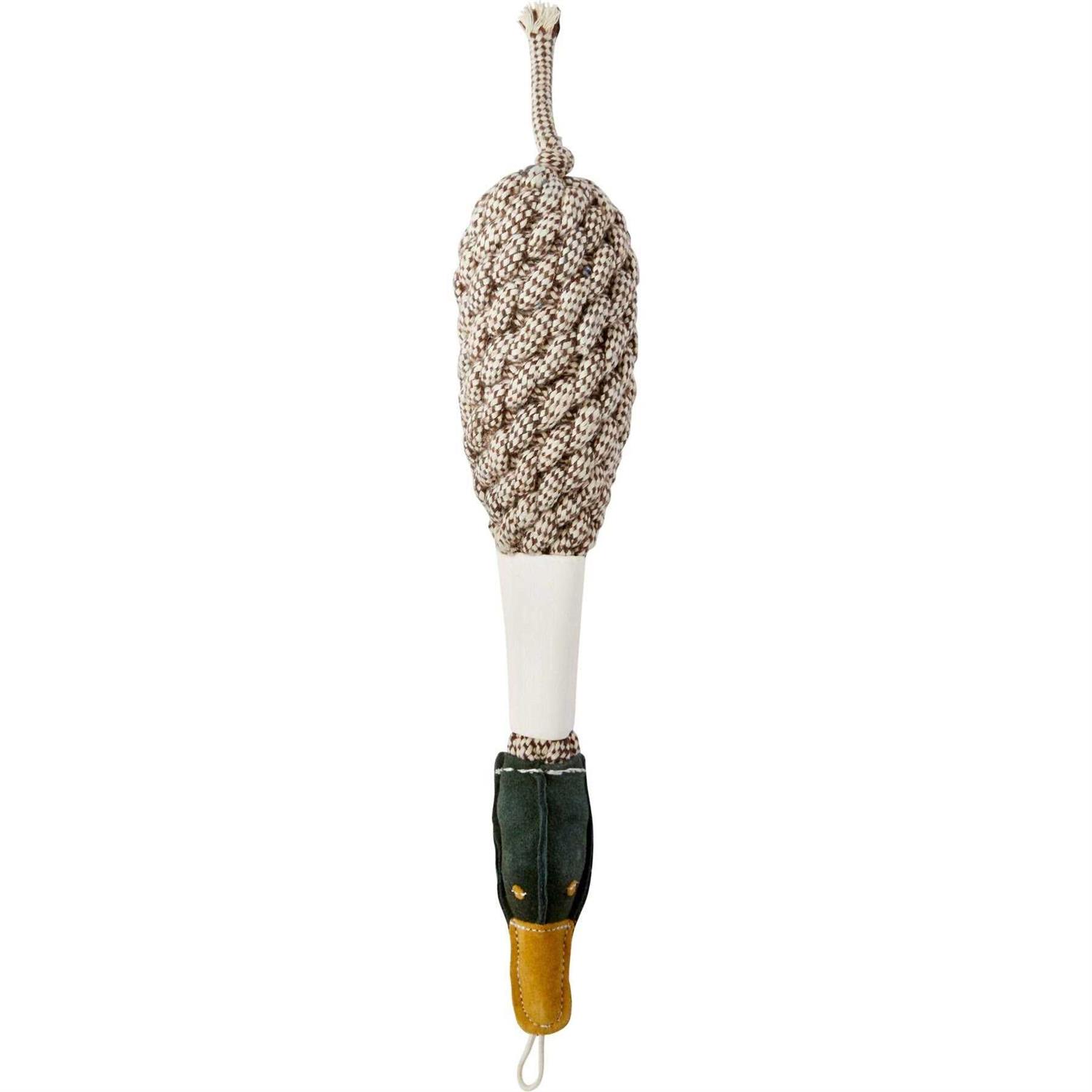 Bones & Chews Rope Duck Crinkle with Bone Dog Toy
