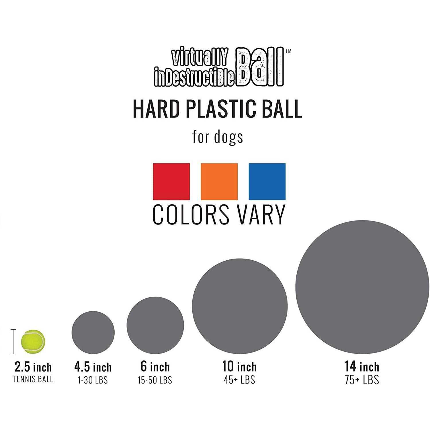 Hueter Toledo Virtually Indestructible Ball 4.5 inches