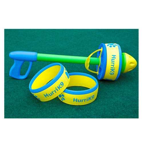 HurriK9 Ring Launcher Dog Starter Pack Dog