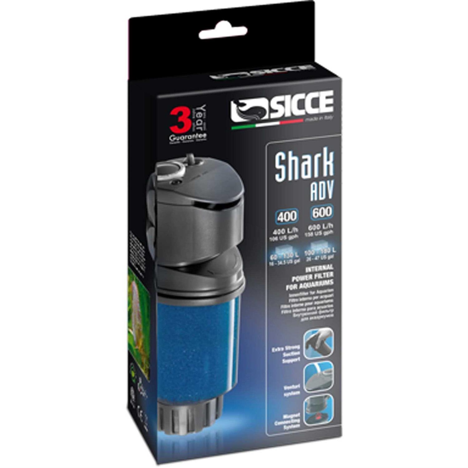 Sicce Shark ADV 600 Internal Filter