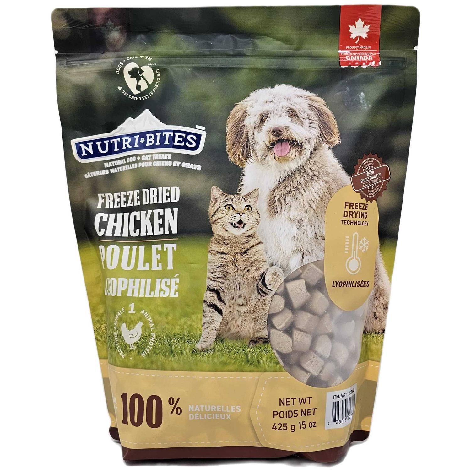 nutri bites freeze-dried chicken