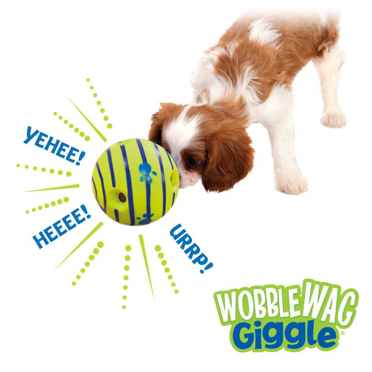 Wobble Wag Giggle Ball Dog Toy