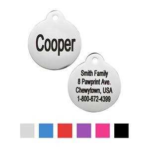 Frisco Stainless Steel Personalized Dog & Cat Tag